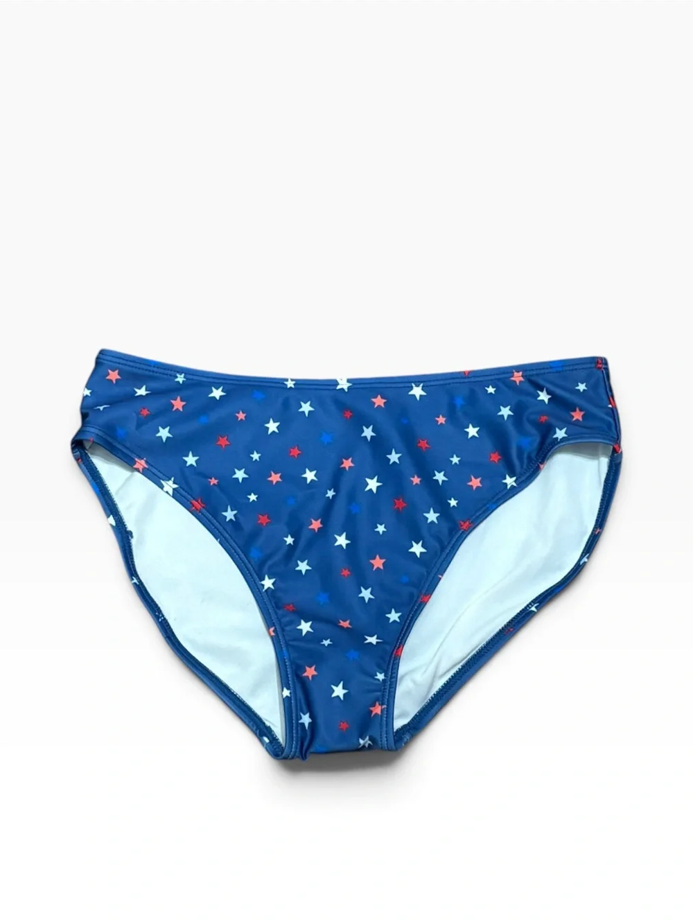 Cat & Jack Blue Star Print Swim Bottoms, Size YXL (14) NEW